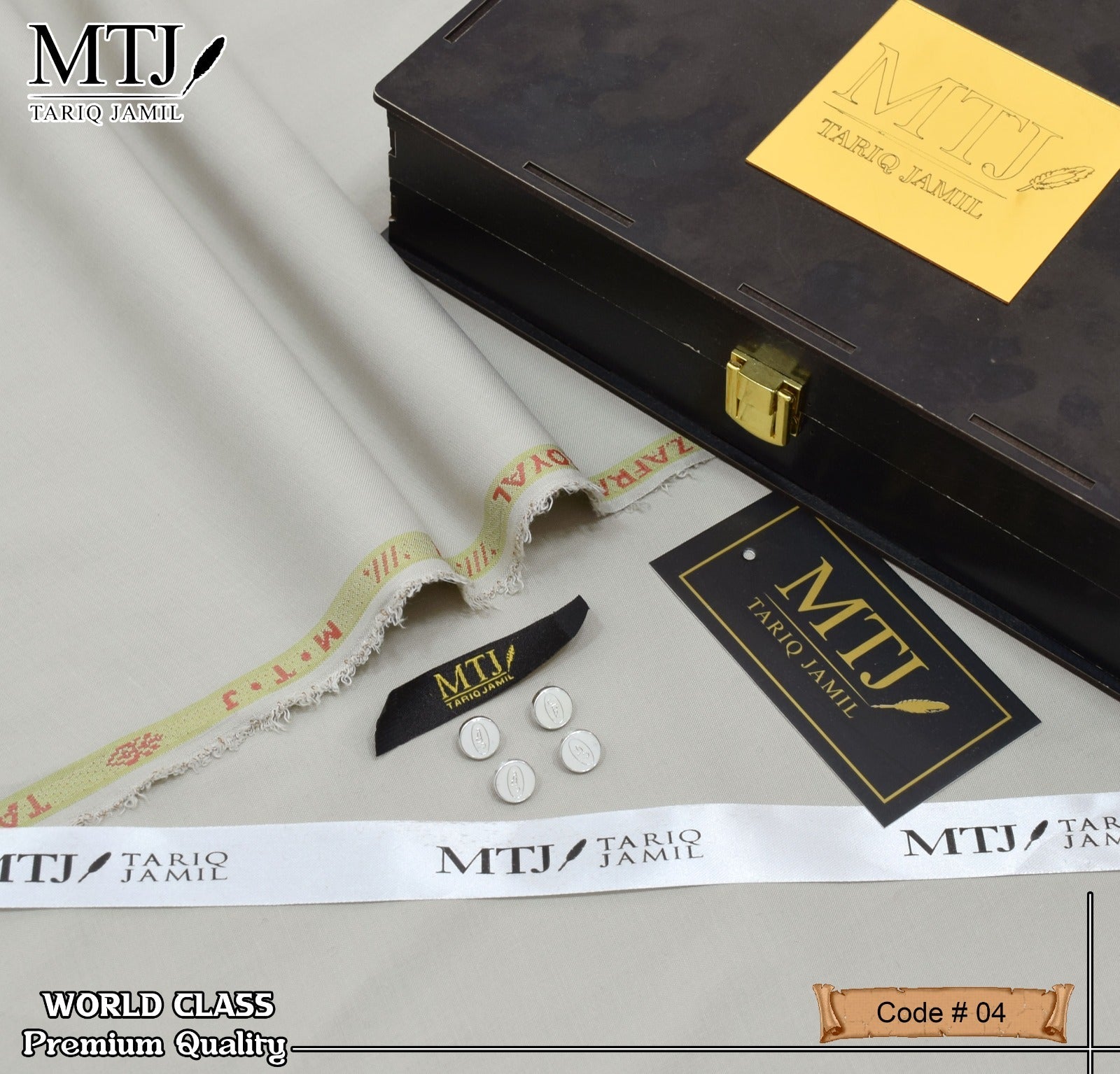 MTJ PREMIUM WASH N WEAR WITH BOX AND BAG  ( BISCUT  )